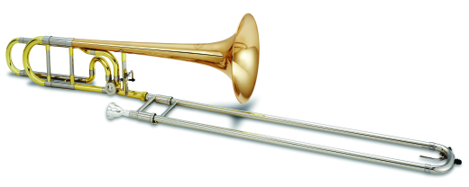 636RL-O -  Bb/F Trombone - Rose Brass Bell - Open Wrap