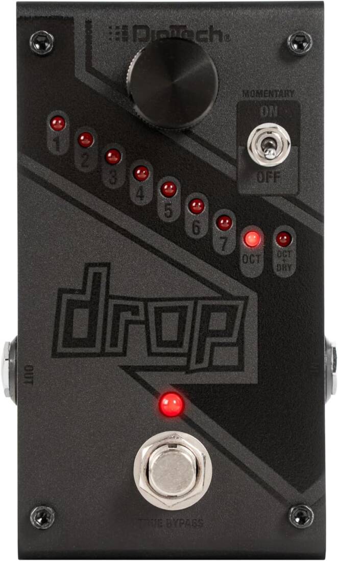 Digitech Polyphonic Drop Tuning Pitch Shifter - Black | Long & McQuade