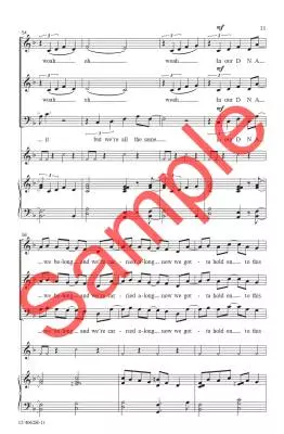 Cells - Dietz - Choral Octavo - SAB/Piano/Body Percussion