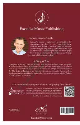 A Song of Life - Smith - Choral Octavo - SATB Accompanied