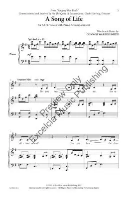 A Song of Life - Smith - Choral Octavo - SATB Accompanied