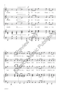 La Musique - Neenan - Choral Octavo - SAB Accompanied