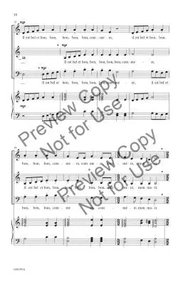 Il Est Bel et Bon - Passereau/Robinson - Choral Octavo - SAB Accompanied
