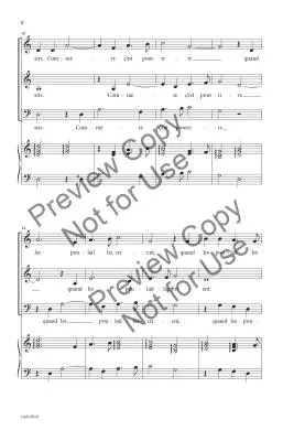 Il Est Bel et Bon - Passereau/Robinson - Choral Octavo - SAB Accompanied