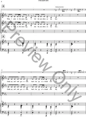 I\'ve Got Joy -  Gross/Gross/Flowers - Choral Octavo - SAB Accompanied