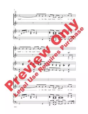 Siyahamba: South African Folk Song - Johnson  - Choral Octavo - 2-Pt Accompanied
