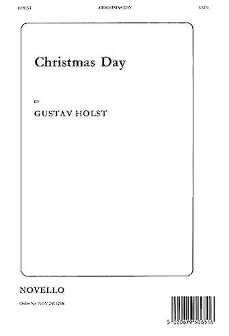 Christmas Day - Holst - Choral Octavo - SATB Accompanied