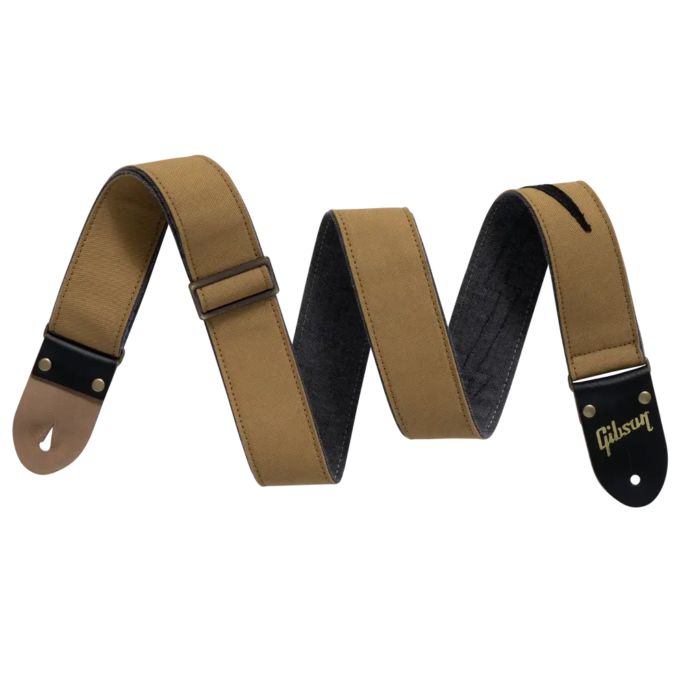The Vintage Bolt Guitar Strap - Tan