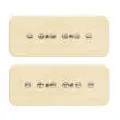 Fluence Greg Koch Signature Series Gristle-Tone P90 6-String Pickup Set - Cream