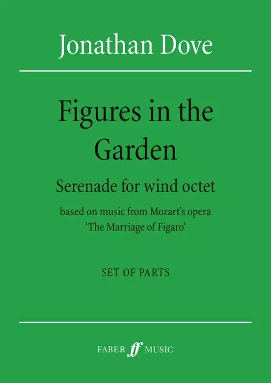 Figures in the Garden - Dove - Set of Parts - Woodwind Octet