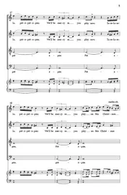 Patapan - Wells - Choral Octavo - SATB A Cappella