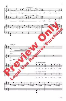 In Noctem - Hooper/Beck - Choral Octavo - SATB Accompanied