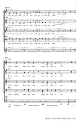 The Ballad of the Witches\' Road: Sacred Chant Version - Anderson-Lopez/Lopez/Emerson - Choral Octavo - SATB Accompanied