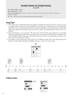 Modern Band Method Guitar Songbook 1: Pop, Rock, and Hip-Hop Hits - Burstein/Hale/Claxton - Guitar - Book