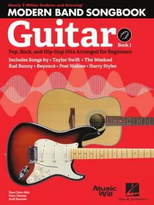 Hal Leonard - Modern Band Method Guitar Songbook 1: Pop, Rock, and Hip-Hop Hits - Burstein/Hale/Claxton - Guitar - Book