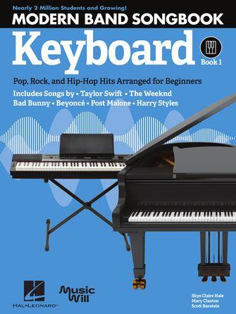 Modern Band Method Guitar Songbook 1: Pop, Rock, and Hip-Hop Hits - Burstein/Hale/Claxton - Keyboard - Book