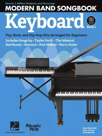 Modern Band Method Guitar Songbook 1: Pop, Rock, and Hip-Hop Hits - Burstein/Hale/Claxton - Keyboard - Book