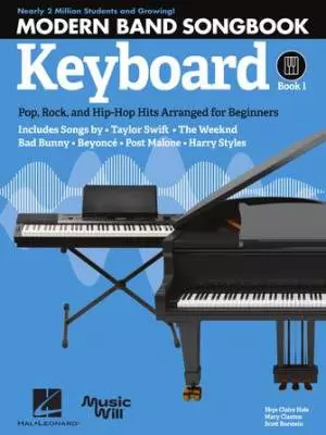 Hal Leonard - Modern Band Method Guitar Songbook 1: Pop, Rock, and Hip-Hop Hits - Burstein/Hale/Claxton - Keyboard - Book