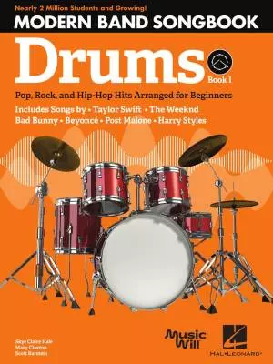 Hal Leonard - Modern Band Method Guitar Songbook 1: Pop, Rock, and Hip-Hop Hits - Burstein/Hale/Claxton - Drum Set - Book
