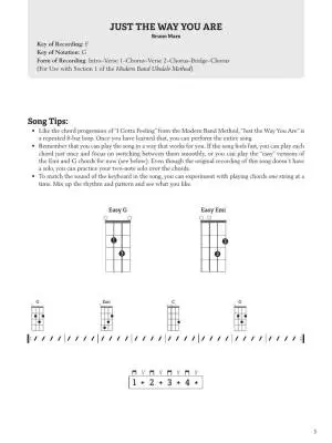 Modern Band Method Guitar Songbook 1: Pop, Rock, and Hip-Hop Hits - Burstein/Hale/Claxton - Ukulele - Book