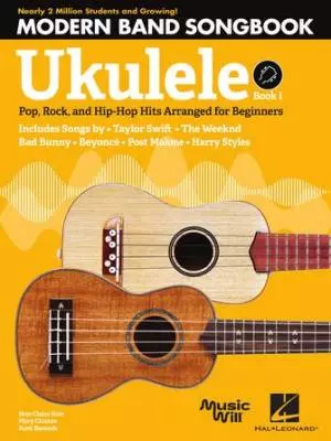 Hal Leonard - Modern Band Method Guitar Songbook 1: Pop, Rock, and Hip-Hop Hits - Burstein/Hale/Claxton - Ukulele - Book