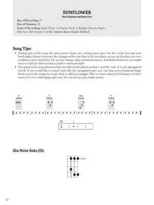 Modern Band Method Guitar Songbook 1: Pop, Rock, and Hip-Hop Hits - Burstein/Hale/Claxton - Ukulele - Book