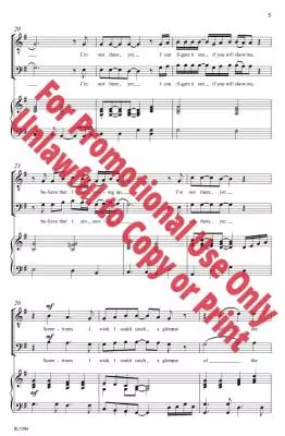 Not Yet - Jones - Choral Octavo - TB Accompanied
