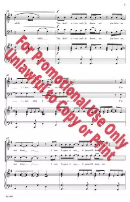 Not Yet - Jones - Choral Octavo - TB Accompanied