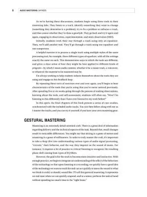 Audio Mastering: Essential Practices 2nd Edition - Wyner - Recording - Book/Audio Online