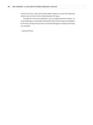 New Standards: 101 Lead Sheets By Women  - B-flat - Book