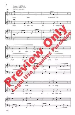 Peaceful Winter Night (A Partner Song with \'\'Suo Gan\'\') - Donnelly/Strid - Choral Octavo - 2-Pt Accompanied