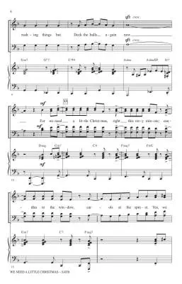 We Need a Little Christmas: from Mame - Herman/O\'Connell - Choral Octavo - SATB Accompanied