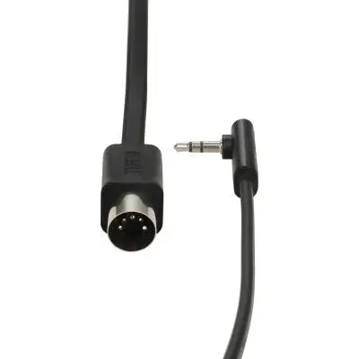 Flat TRS to MIDI Type B Cable, Black - 150 cm