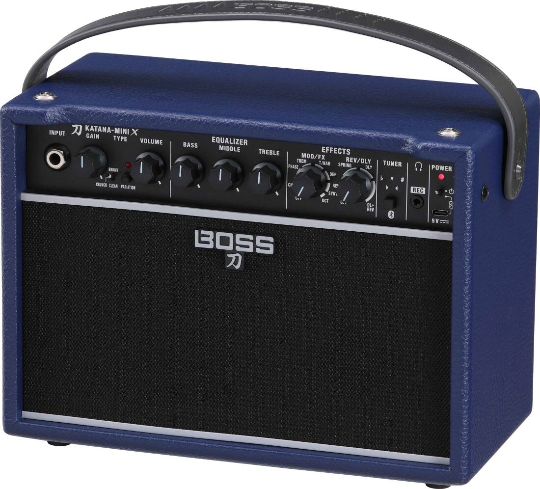 Katana-Mini X Guitar Amplifier - Blue