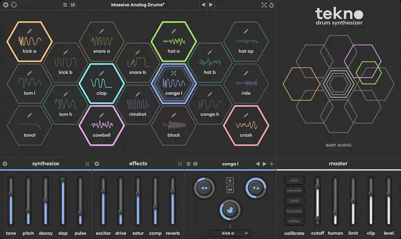 Tekno Drum Synthesizer - Download