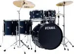 Tama - Imperialstar 6-Piece Drum Kit (22,10,12,14,16,SD) with Cymbals and Hardware - Dark Blue Tama - Imperialstar 6-Piece Drum Kit (22,10,12,14,16,SD) with Cymbals and Hardware - Dark Blue
