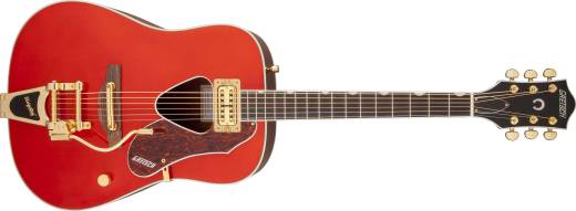Gretsch Guitars - Gretsch G5034TFT Rancher, Micro FideliTron, Cordier Bisgby, Savannah Sunset
