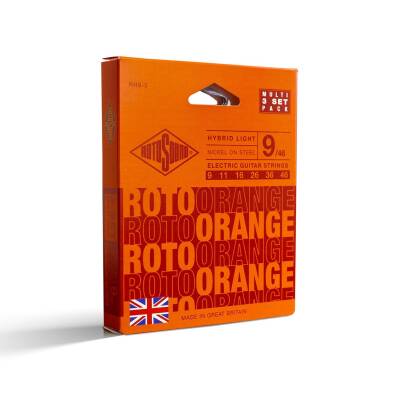 "Rotosound - Nickel 9-46 Hybrid Light Electric Strings - 10 Pack"