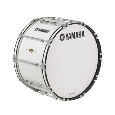 Yamaha - 26 Marching Bass Drum - White