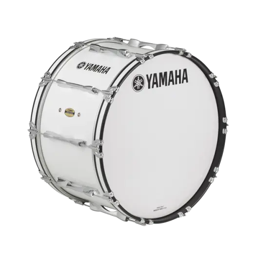 14\'\' Marching Bass Drum - White