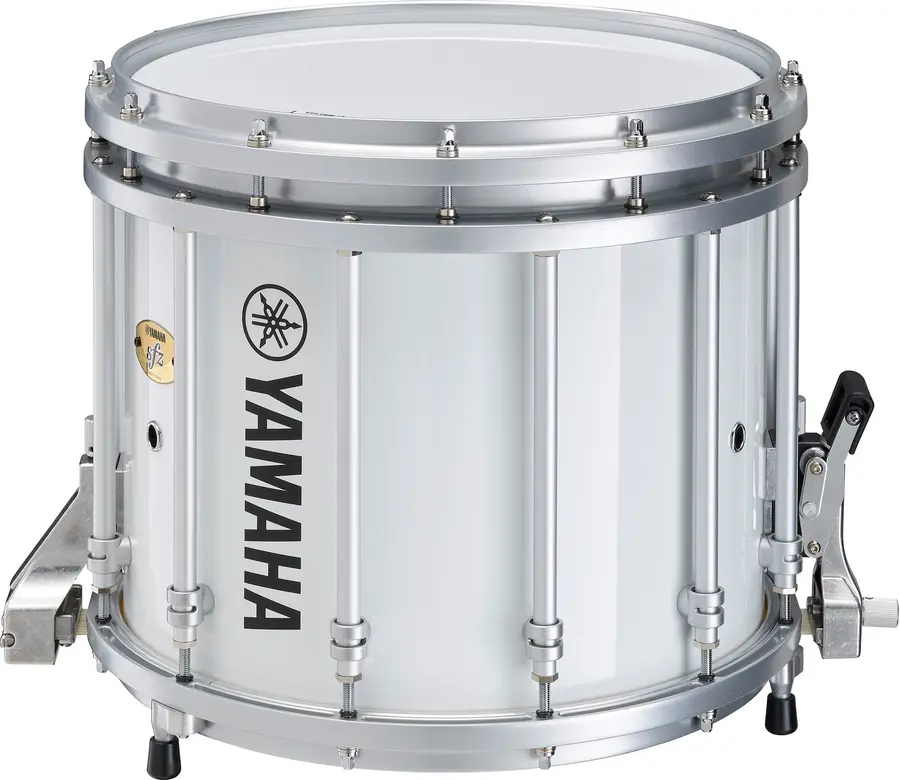 14\'\' Marching Snare Drum - White