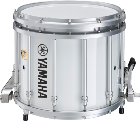Yamaha - 14 Marching Snare Drum - White
