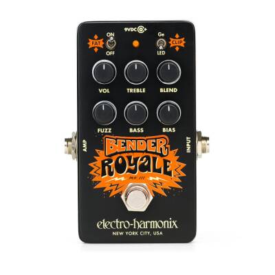 Electro-Harmonix Bender Royale Germanium Fuzz Pedal | Long & McQuade