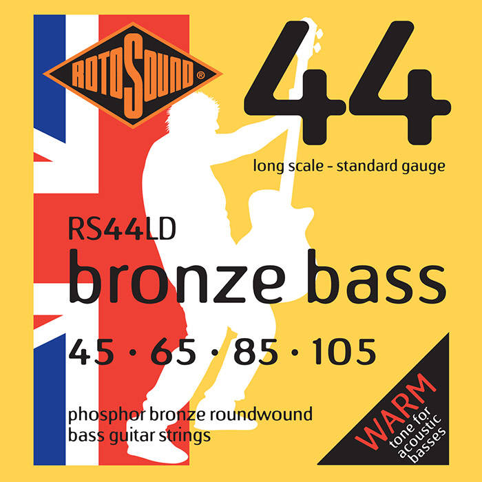 Phosphor Bronze Acoustic Bass Strings 45-105