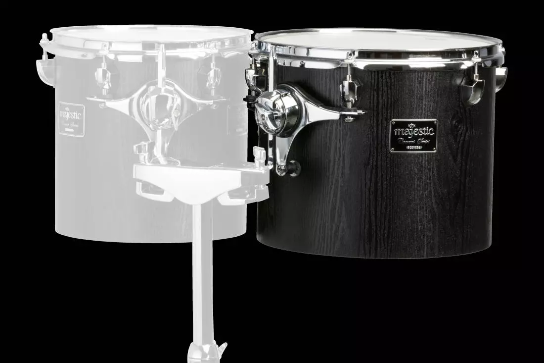 Concert Black 8\'\'x8\'\' Single Head Concert Tom