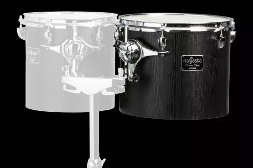 Majestic Percussion - Concert Black 8x8 Single Head Concert Tom