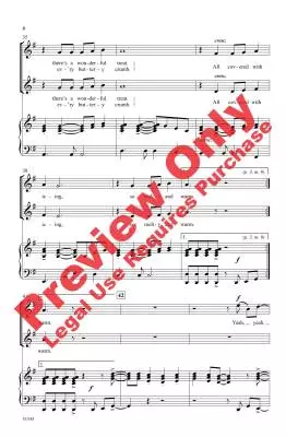 Ooey-Gooey Cinnamon Bun - Beck/Fisher - Choral Octavo - 2-Pt Accompanied