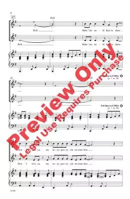 Ooey-Gooey Cinnamon Bun - Beck/Fisher - Choral Octavo - 2-Pt Accompanied