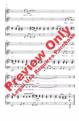 Ooey-Gooey Cinnamon Bun - Beck/Fisher - Choral Octavo - 2-Pt Accompanied