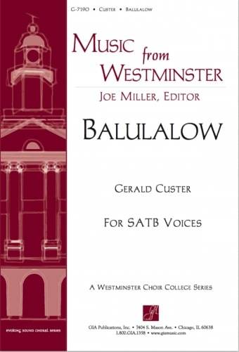 Balulalow - Custer - Choral Octavo - SATB A Cappella